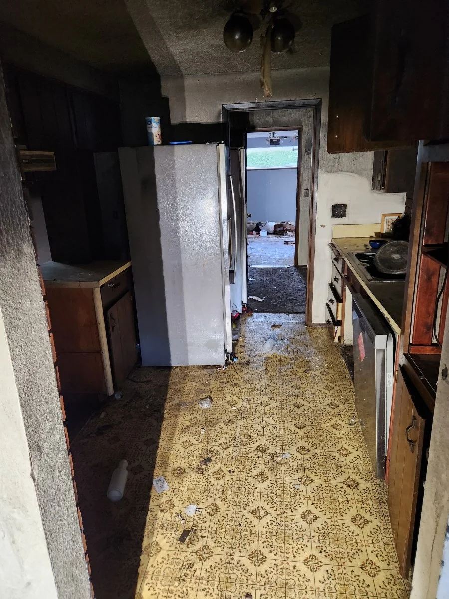 selling fire damaged house as is Oklahoma burned down house in Oklahoma